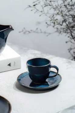 Astiat^Villeroy&Boch Crafted Espressokupin alunen 12 cm Denim