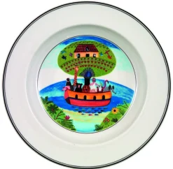 Astiat^Villeroy&Boch Design Naif Syvä lautanen 21cm Noahs ark