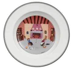 Astiat^Villeroy&Boch Design Naif Syvä lautanen 21cm Fireplace