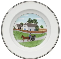 Astiat^Villeroy&Boch Design Naif Syvä lautanen 21cm Farmer