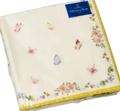 Pääsiäinen^Villeroy&Boch Easter lautasliina Perhoset 33x33 cm