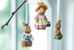 Pääsiäinen^Villeroy&Boch Easter Roikkuvakoriste Bunny Tales puput 3-osainen