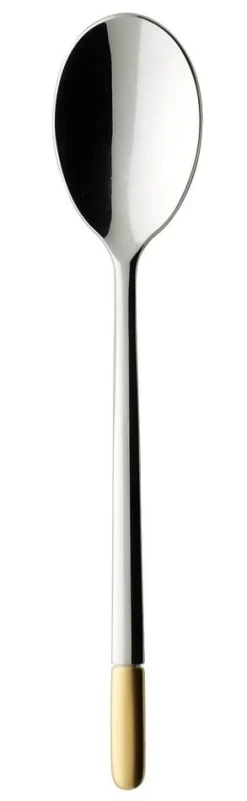 Tarjoilu^Villeroy&Boch Ella Partially Gold Plated Tarjoilulusikka 246mm