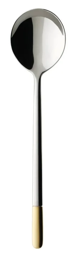 Aterimet^Villeroy&Boch Ella Partially Gold Plated Keittolusikka 175mm