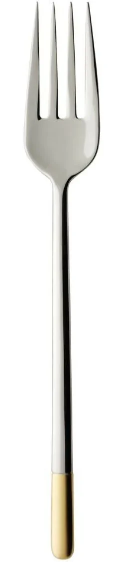 Tarjoilu^Villeroy&Boch Ella Partially Gold Plated Tarjoiluhaarukka 244mm