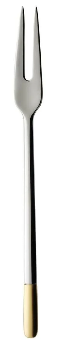 Aterimet^Villeroy&Boch Ella Partially Gold Plated Lihahaarukka 183mm