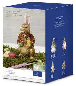 Pääsiäinen^Villeroy&Boch koristepupu Bunny Tales Isoisä Hans 14,5 cm