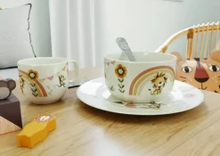 Lastenhuone|Astiat^Villeroy&Boch kulho Roar Like a Lion 12,5x12,5x7cm 0,44l