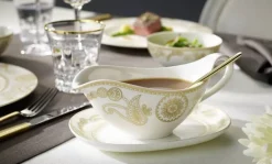 Aterimet^Villeroy&Boch La Classica Partially Gold plated Aterinsetti 70-os.