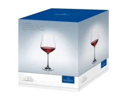 Astiat^Villeroy&Boch La Divina viinilasi burgundy 0,68 l 4 kpl