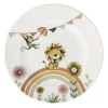Lastenhuone|Astiat^Villeroy&Boch lautanen Roar Like a Lion 21,5x21,5x1,5 cm