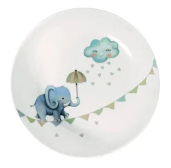 Lastenhuone|Astiat^Villeroy&Boch lautanen Walk Like an Elephant 18,5x18,5x4,5 c