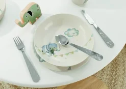 Lastenhuone|Astiat^Villeroy&Boch lautanen Walk Like an Elephant 18,5x18,5x4,5 c