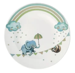 Lastenhuone|Astiat^Villeroy&Boch lautanen Walk Like an Elephant 21,5x21,5x1,5 c
