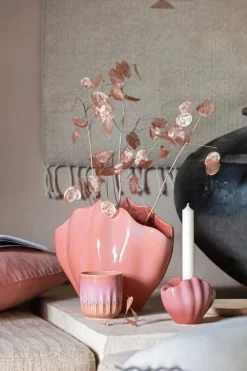 Lyhdyt Ja Kynttilänjalat^Villeroy&Boch Like Perlemor Kynttiläjalka 11x8x9,5cm Coral Home