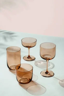 Astiat^Villeroy&Boch Like Vesilasisetti 9x8 cm 0,28l Clay 2-os.