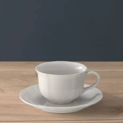 Astiat^Villeroy&Boch Manoir teekuppi & alunen 2 kpl