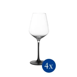 Astiat^Villeroy&Boch Manufacture Rock valkoviinilasi 0,38l 4-os.