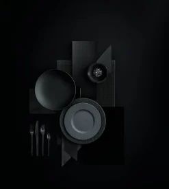 Aterimet^Villeroy&Boch Manufacture Rock aterinsetti 380x260x50mm musta 16-os.