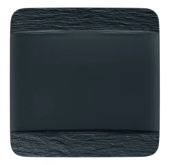 Astiat^Villeroy&Boch Manufacture Rock Lautanen 28x2 cm musta