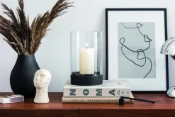 Lyhdyt Ja Kynttilänjalat^Villeroy&Boch Manufacture Rock Home hurrikaanilyhty 200 mm 1,56l