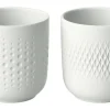 Astiat^Villeroy&Boch Manufacture Collier Blanc muki blanc 2 kpl valkoinen