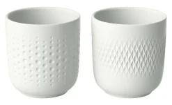 Astiat^Villeroy&Boch Manufacture Collier Blanc muki blanc 2 kpl valkoinen