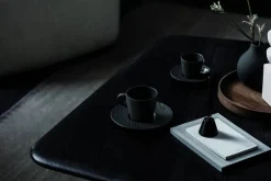 Astiat^Villeroy&Boch Manufacture Rock kahvikuppi ja alunen musta