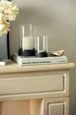 Lyhdyt Ja Kynttilänjalat^Villeroy&Boch Manufacture Rock Home hurrikaanilyhty 139,5 mm 0,48l