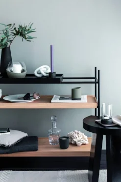 Lyhdyt Ja Kynttilänjalat^Villeroy&Boch Manufacture Rock Home hurrikaanilyhty 139,5 mm 0,48l