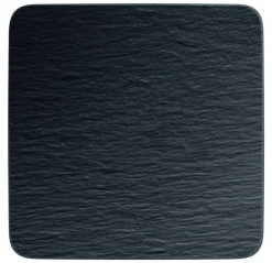 Astiat^Villeroy&Boch Manufacture Rock Tarjoilulautanen 32,5x1,5 cm musta