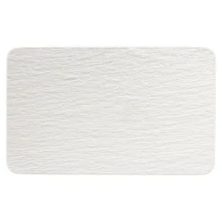 Astiat^Villeroy&Boch Manufacture Rock Lautanen 28x17x1 cm valkoinen