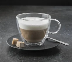 Astiat^Villeroy&Boch Manufacture Rock Kahvikupin alunen 17x17x2cm