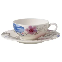 Astiat^Villeroy&Boch Mariefleur Teekuppi Gris Basic 0,24l