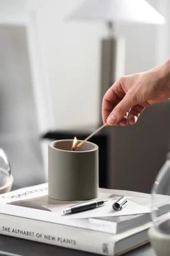 Tuoksukynttilät Ja Huonetuoksut|Kynttilät Ja Huonetuoksut^Villeroy&Boch NewMoon Home tuoksukynttilä 8,5x8,5x9 cm 0,25l harmaa Fantasy