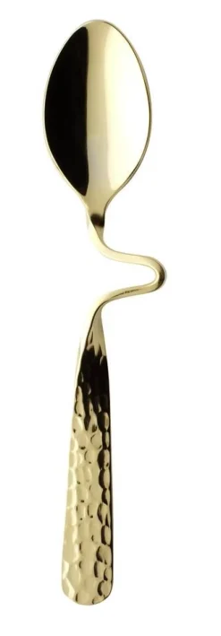 Aterimet^Villeroy&Boch NewWave Caffe Mokkalusikka 12cm kullattu