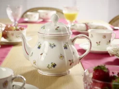 Juoma- Ja Baaritarvikkeet|Tarjoilu^Villeroy&Boch Petite Fleur Teekannu 1,00l 6 hlö