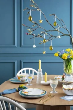 Pääsiäinen^Villeroy&Boch pääsiäiskoriste narsissit 2-os. 4 cm