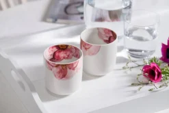 Astiat^Villeroy&Boch Rose Garden Muki 8,5x8,5x9 cm 0,29l 2-os.