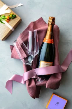 Astiat^Villeroy&Boch Rose Garden samppanjalasisetti 4 kpl 250 mm 0,12l