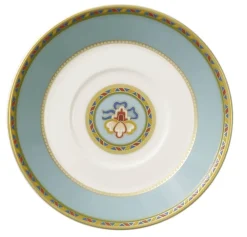 Astiat^Villeroy&Boch Samarkand Espressokupin alunen 12cm Aquamarin