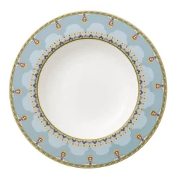 Astiat^Villeroy&Boch Samarkand Syvä lautanen 24cm Aquamarin