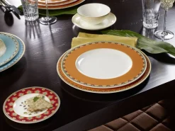 Astiat^Villeroy&Boch Samarkand Syvä lautanen 24cm Mandarin