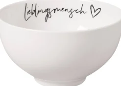 Astiat^Villeroy&Boch Statement kulho Ø14 cm 0,47l Lieblingsmensch