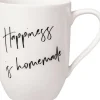 Astiat^Villeroy&Boch Statement muki 11,5x8x10,5cm 0,28l Happiness is homemade