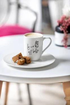 Astiat^Villeroy&Boch Statement muki 11,5x8x10,5cm 0,28l La vie est belle