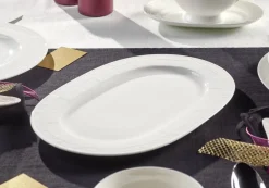 Tarjoilu^Villeroy&Boch White Pearl Tarjoiluastia 35cm