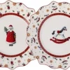 Astiat^Villeroy&Boch Xmas lautassetti Toy´s Delight juhlavuosi 24x3