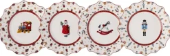 Astiat^Villeroy&Boch Xmas lautassetti Toy´s Delight juhlavuosi 24x3