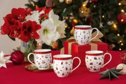 Astiat^Villeroy&Boch Xmas mukisetti Toy´s Delight juhlavuosi 0,47 l